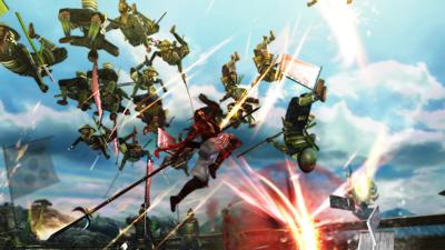 Sengoku Basara: Samurai Heroes - Screenshot - Gameplay (World) - 1280x720