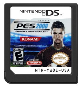 PES 2008: Pro Evolution Soccer - Cart - Front (North America) - 571x600