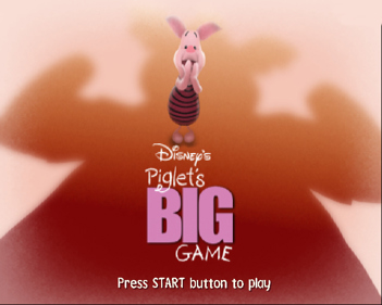 Piglet's BIG Game - Screenshot - Game Title (World) - 640x512