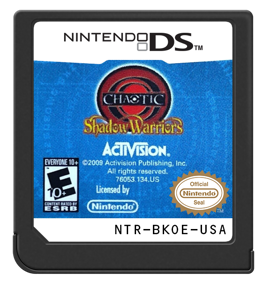 Chaotic: Shadow Warriors - Cart - Front (North America) - 571x600