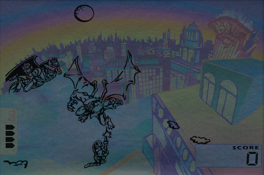 Illustration of Gargoyles: Night Flight