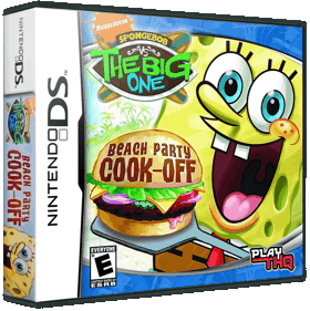 SpongeBob vs The Big One: Beach Party Cook-Off - Box - 3D (North America) - 875x878