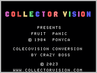 Fruit Panic - Screenshot - Game Title (World) - 256x192