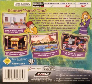 Scooby-Doo and the Cyber Chase - Box - Back (Germany) - 758x694