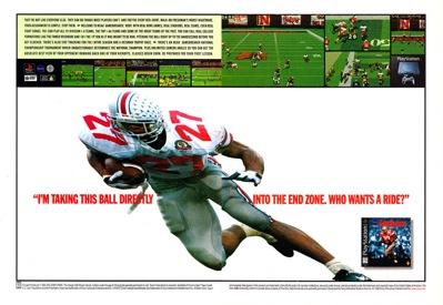 NCAA Football GameBreaker - Advertisement Flyer - Front (North America) - 2380x1640