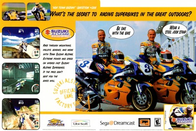 Suzuki Alstare Extreme Racing - Advertisement Flyer - Front (North America) - 2453x1640