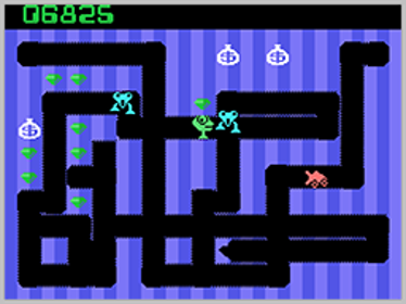 Digger - Screenshot - Gameplay (World) - 256x192