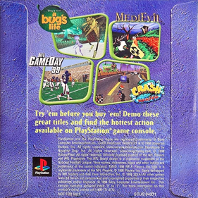 Toys R Us: Interactive CD Sampler Disc - Box - Back (North America) - 1000x1000