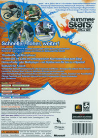 Summer Stars 2012 - Box - Back (Germany) - 1009x1421