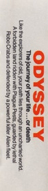 Odyssey (K-Tek Software) - Box - Back (United Kingdom) - 104x412