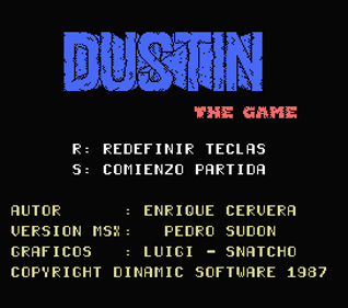 Dustin - Screenshot - Game Select (Spain) - 272x240