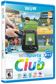 Wii Sports Club - Box - 3D (United States) - 1333x2000