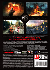 The Witcher: Enhanced Edition - Box - Back (Germany) - 1060x1481