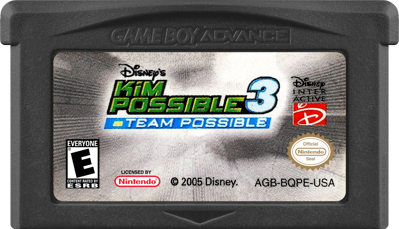 Disney's Kim Possible 3: Team Possible - Cart - Front (North America) - 1000x574