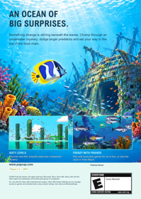 Feeding Frenzy 2: Shipwreck Showdown - Fanart - Box - Back (World) - 1700x2400