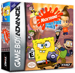 Nicktoons: Freeze Frame Frenzy - Box - 3D (North America) - 1016x998