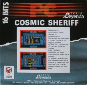 Cosmic Sheriff - Box - Back (Spain) - 498x490