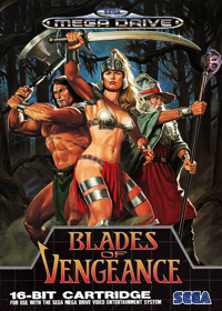 Blades of Vengeance - Fanart - Box - Front (World) - 1359x1900