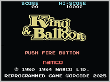 King & Balloon (Opcode Games) - Screenshot - Game Title (World) - 256x192