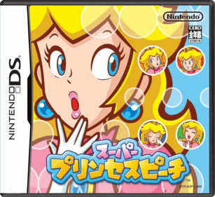 Super Princess Peach - Box - Front - Reconstructed (Japan) - 774x708