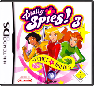 Totally Spies! 3: Agents Secrets - Box - Front - Reconstructed (Germany) - 774x708