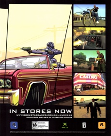 Grand Theft Auto: San Andreas - Advertisement Flyer - Front (United States) - 1847x2264