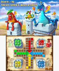 Tiny Games: Knights & Dragons - Screenshot - Gameplay (World) - 400x480