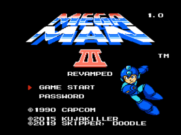 Mega Man 3: Ultimate Edition - Screenshot - Game Title (North America) - 640x480