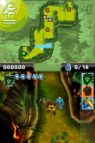 Gormiti: The Lords of Nature! - Screenshot - Gameplay (World) - 256x384