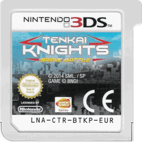 Tenkai Knights: Brave Battle - Cart - Front (Europe) - 790x794