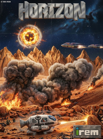 Horizon: Moon Patrol II - Fanart - Box - Front (World) - 755x1024