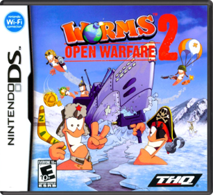 Worms: Open Warfare 2 - Box - Front - Reconstructed (North America) - 774x708