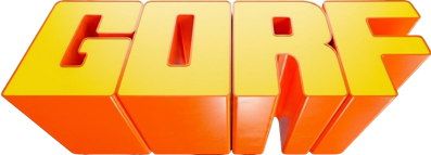 Gorf - Clear Logo (North America) - 1689x608