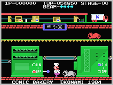 Comic Bakery - Screenshot - Gameplay (World) - 256x192