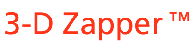 3-D Zapper - Clear Logo (North America) - 1200x328