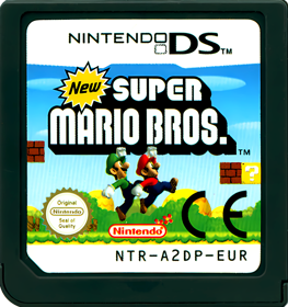 New Super Mario Bros. - Cart - Front (Europe) - 772x822