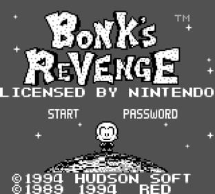 Bonk's Revenge - Screenshot - Game Title (North America) - 800x720