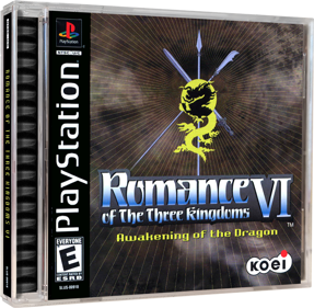 Romance of the Three Kingdoms VI: Awakening of the Dragon - Box - 3D (North America) - 1227x1200