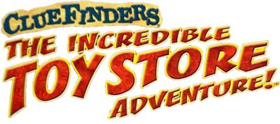 ClueFinders: The Incredible Toy Store Adventure! - Clear Logo (Japan) - 707x315