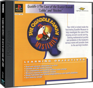The Quaddle Family Mysteries 1: The Case of the Scarce Scarab: Lobby: Kitchen - Box - 3D (North America) - 1409x1330