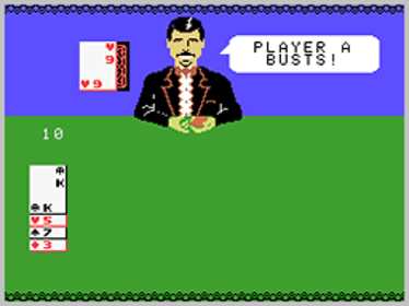 Ken Uston Blackjack/Poker - Screenshot - Gameplay (World) - 256x192