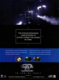 G-Police - Advertisement Flyer - Front (United Kingdom) - 2204x3000