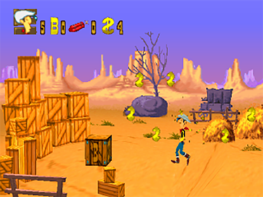 Lucky Luke - Screenshot - Gameplay (World) - 640x480