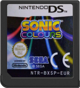 Sonic Colors - Cart - Front (Europe) - 517x564