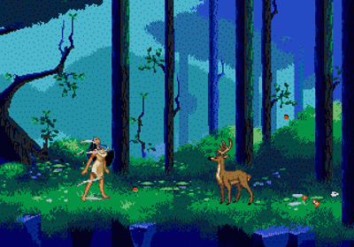 Disney's Pocahontas - Screenshot - Gameplay (North America) - 320x224