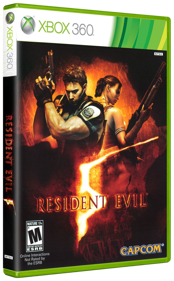 Resident Evil 5 - Box - 3D (North America) - 841x1358