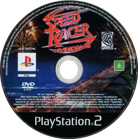 Speed Racer: The Videogame - Disc (Oceania) - 766x770