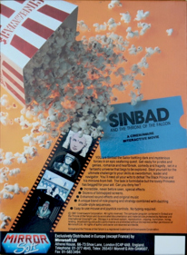 Sinbad and the Throne of the Falcon - Box - Back (United Kingdom) - 681x928