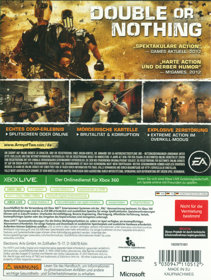 Army of Two: The Devil's Cartel - Box - Back (Germany) - 903x1199