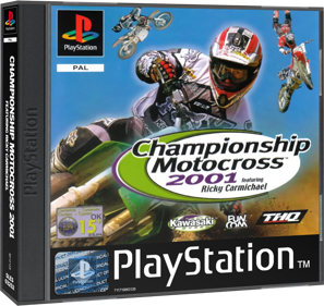 Championship Motocross 2001 featuring Ricky Carmichael - Box - 3D (Europe) - 1408x1332